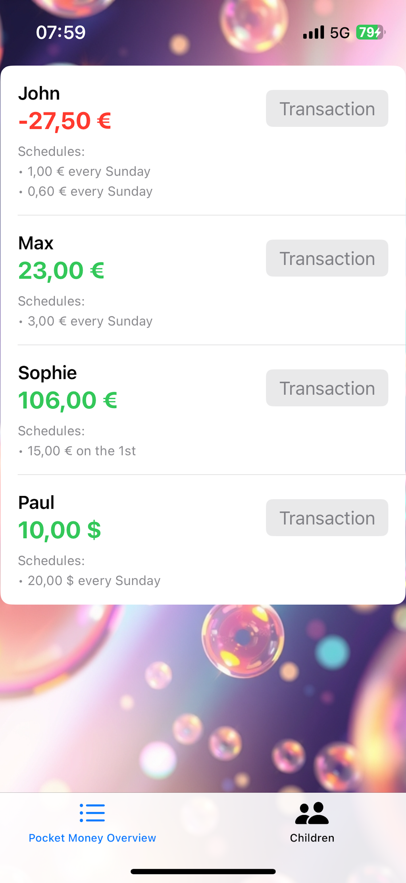 MiniiMoney Screenshot 1